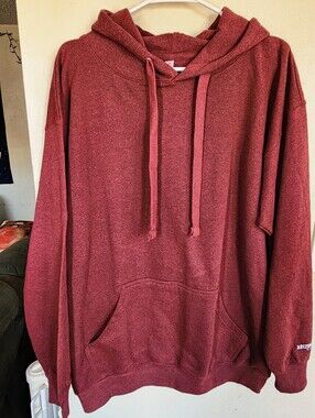 Men's Maroon Hooded Pullover Sweatshirt - Arizona Charlie's Casino Las Vegas